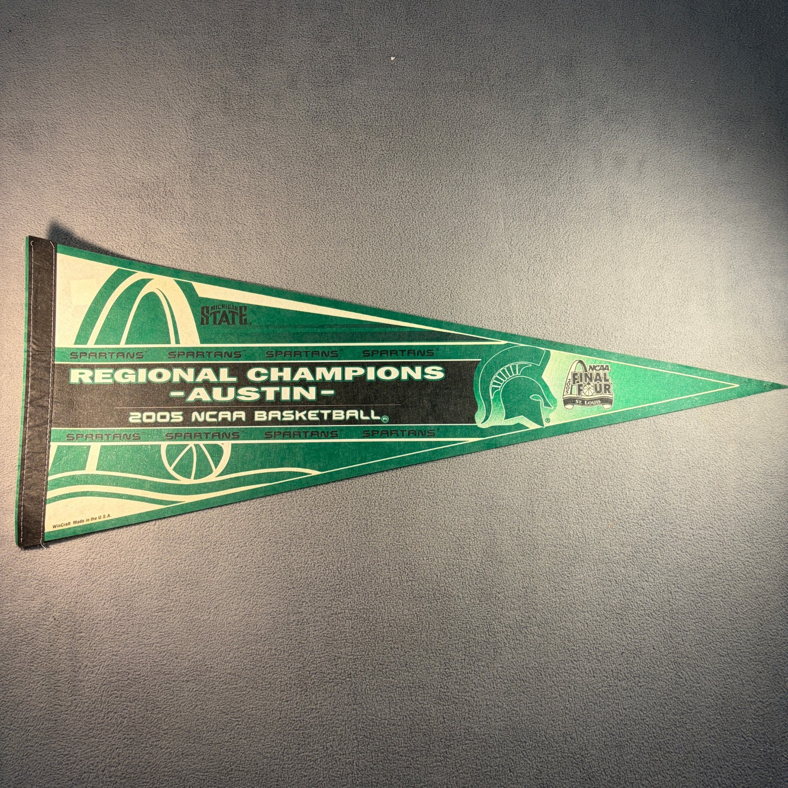 VTG 2005 Michigan State Spartans NCAA Regional Champs Final 4 Full Size Pennant