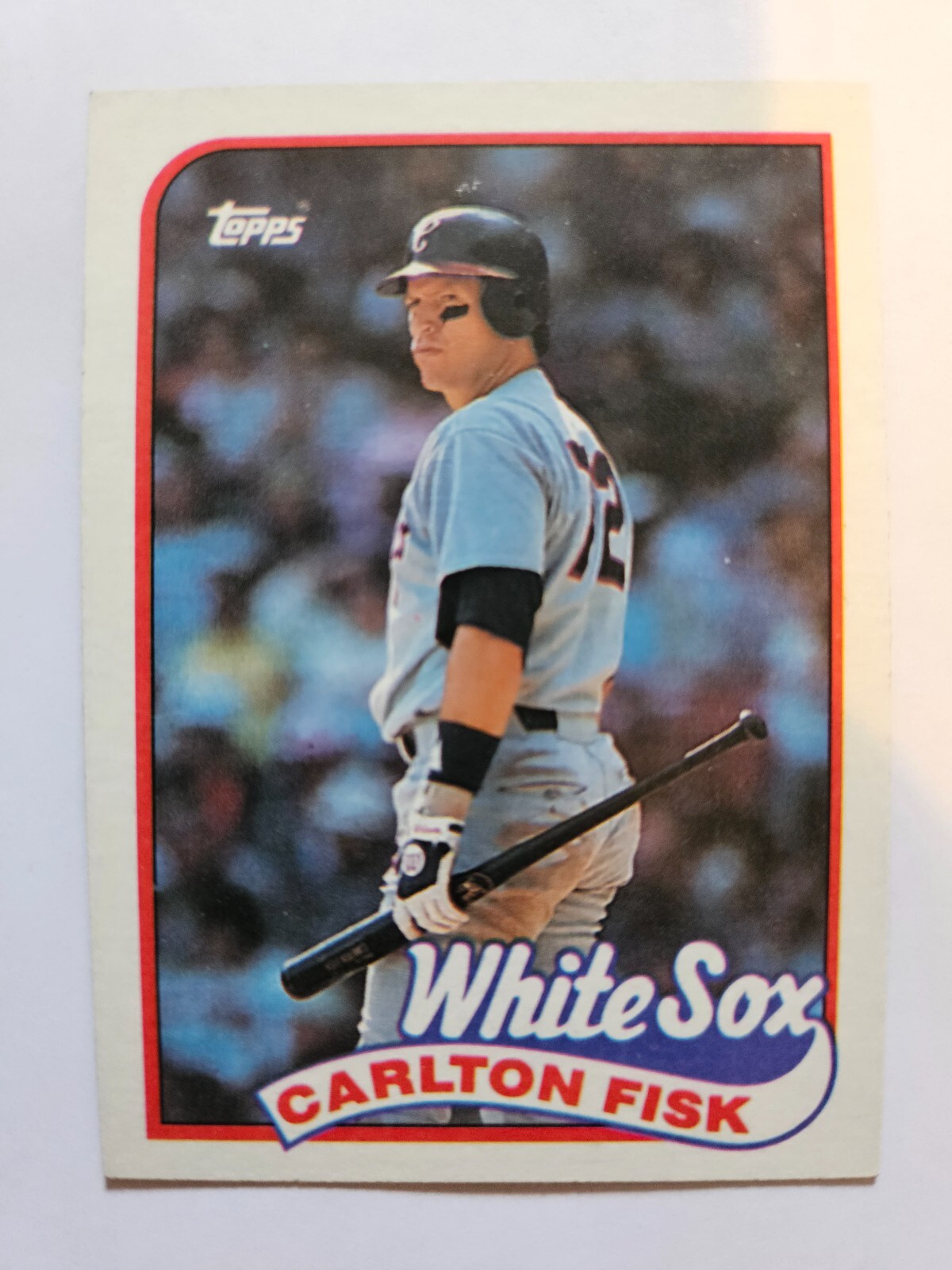 1989 TOPPS CARLTON FISK #695 NM 1989 TOPPS CARLTON FISK #695 NM