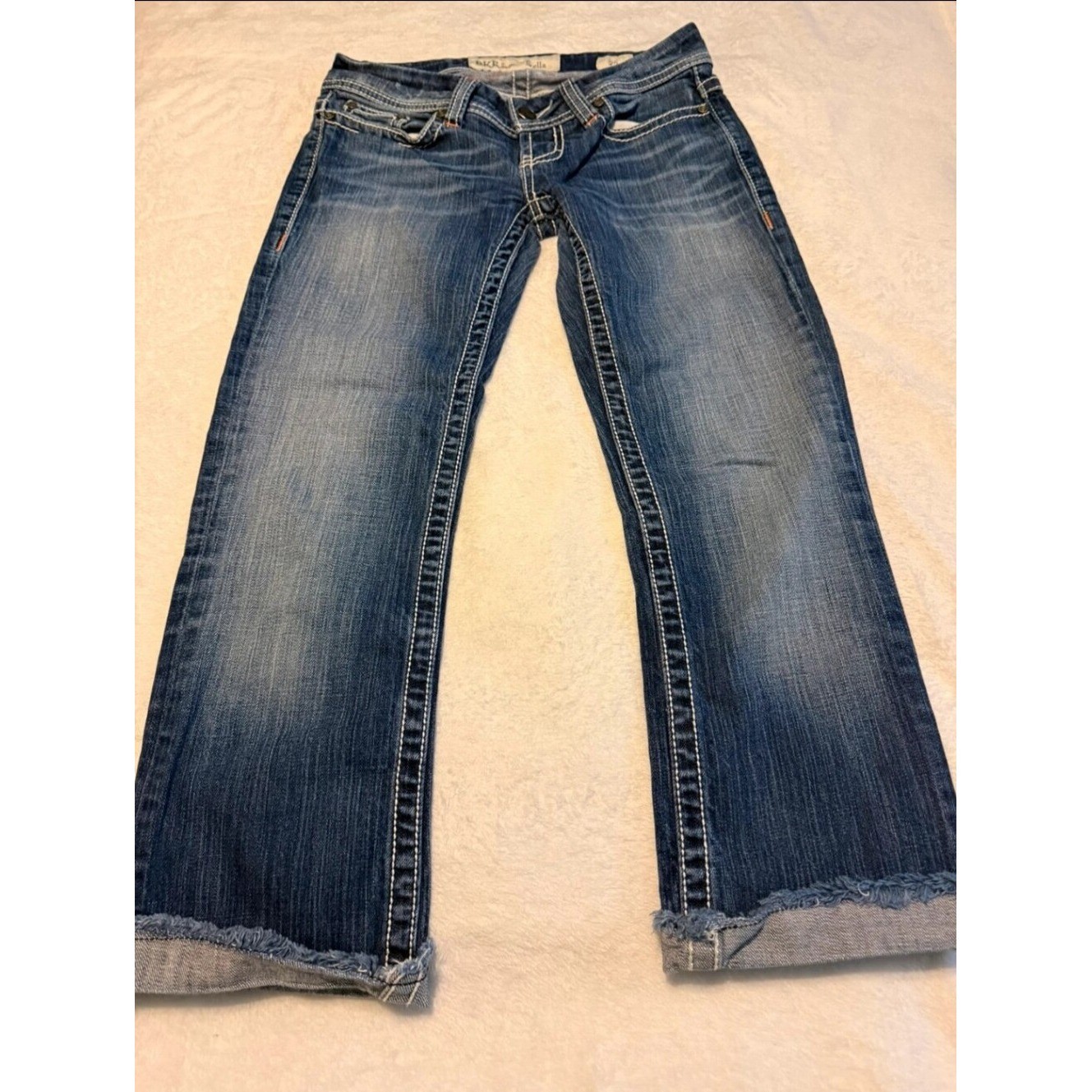 BKE Stella Lowrise Cropped Jeans 28×31 EUC