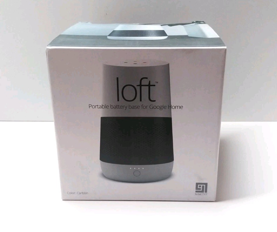 Ninety7 Loft Brand Battery Base for Google Home New Sealed