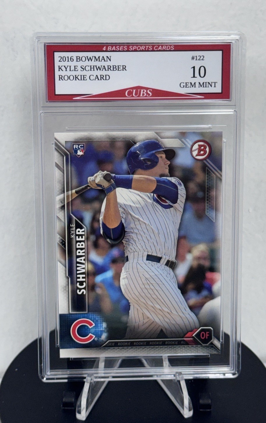 2016 Bowman Kyle Schwarber Rookie Card #122 2016 Bowman Kyle Schwarber Rookie Card #122