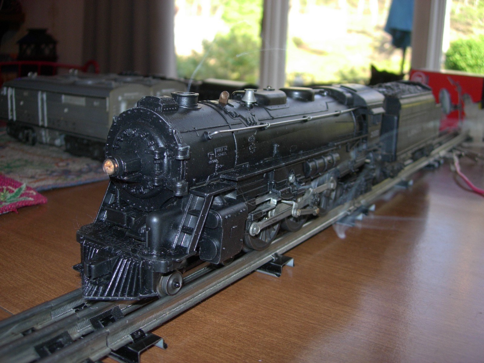HERE IS A NICE LIONEL #2055 O/027 GAUGE 4-6-4 DIE-CAST HERE IS A NICE LIONEL #2055 O/027 GAUGE 4-6-4 DIE-CAST