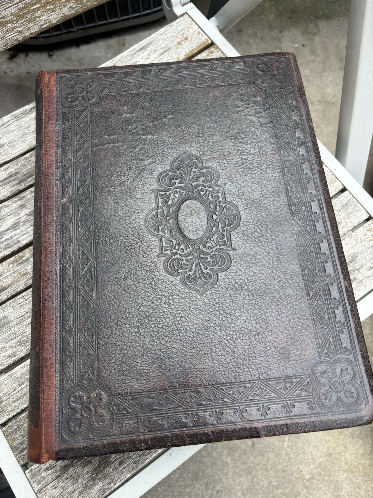Circa 1860 William Collins Family Bible – Restored Victorian Edition