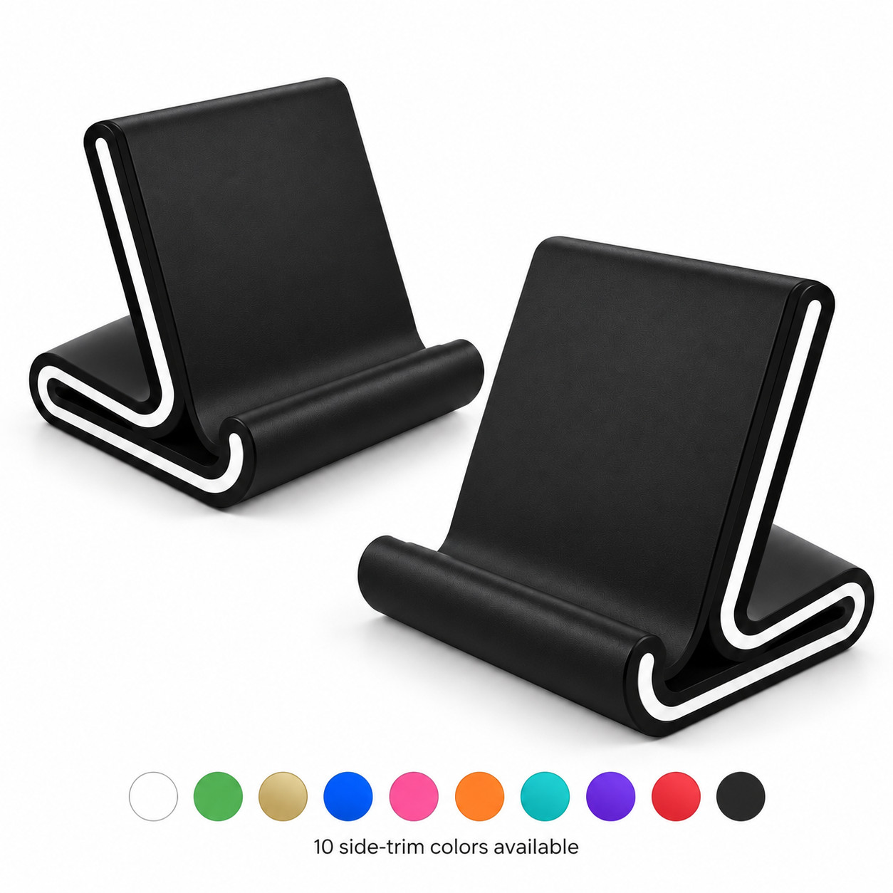 CamStands Trading Card Display Stand 2 Pack PSA Magnetic Holder 10 Trim Colors