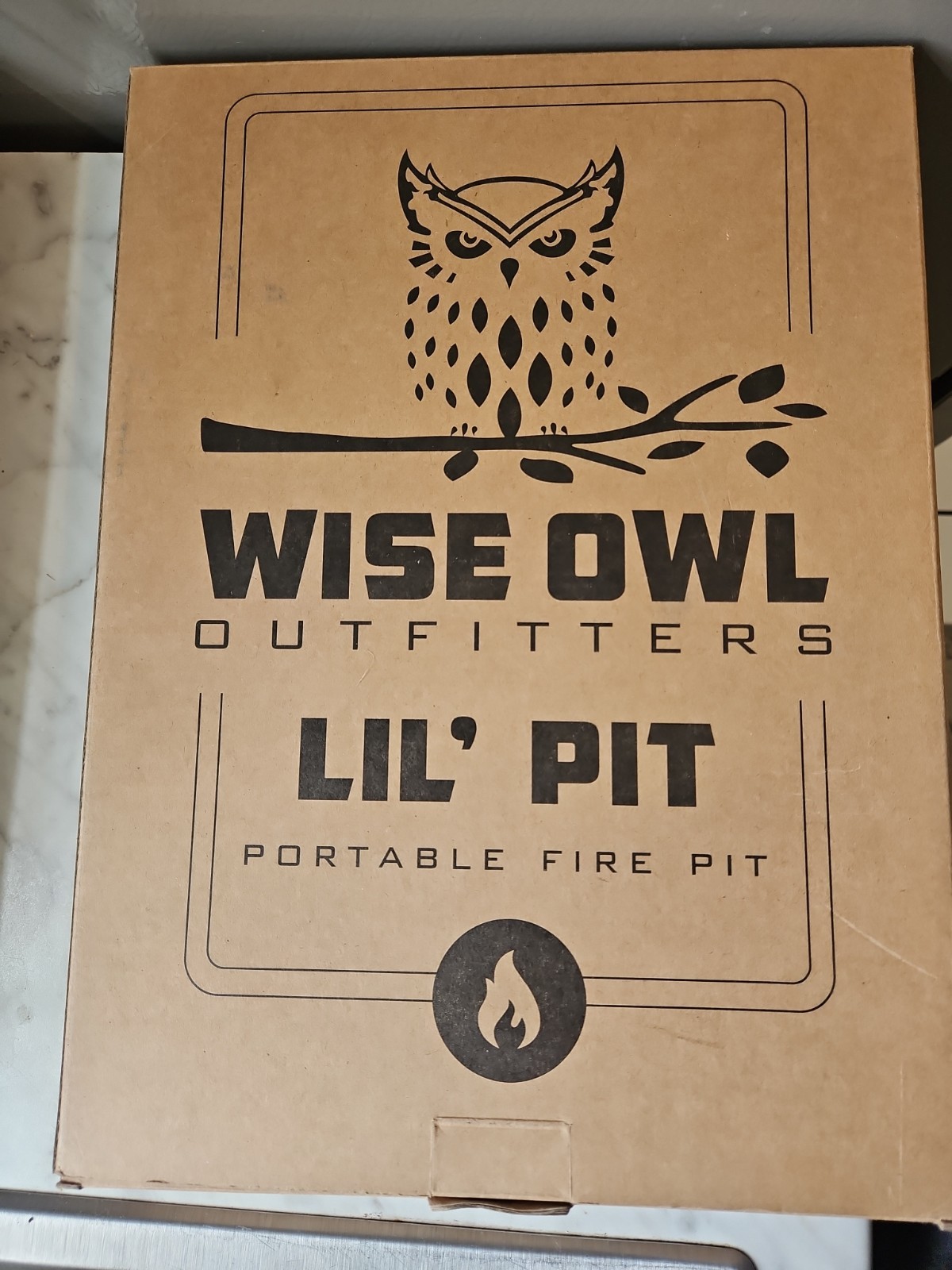 Wise Owl Campfire Fireside Outdoor Portable Pop-Up Fire Pit Camping Wise Owl Campfire Fireside Outdoor Portable Pop-Up Fire Pit Camping
