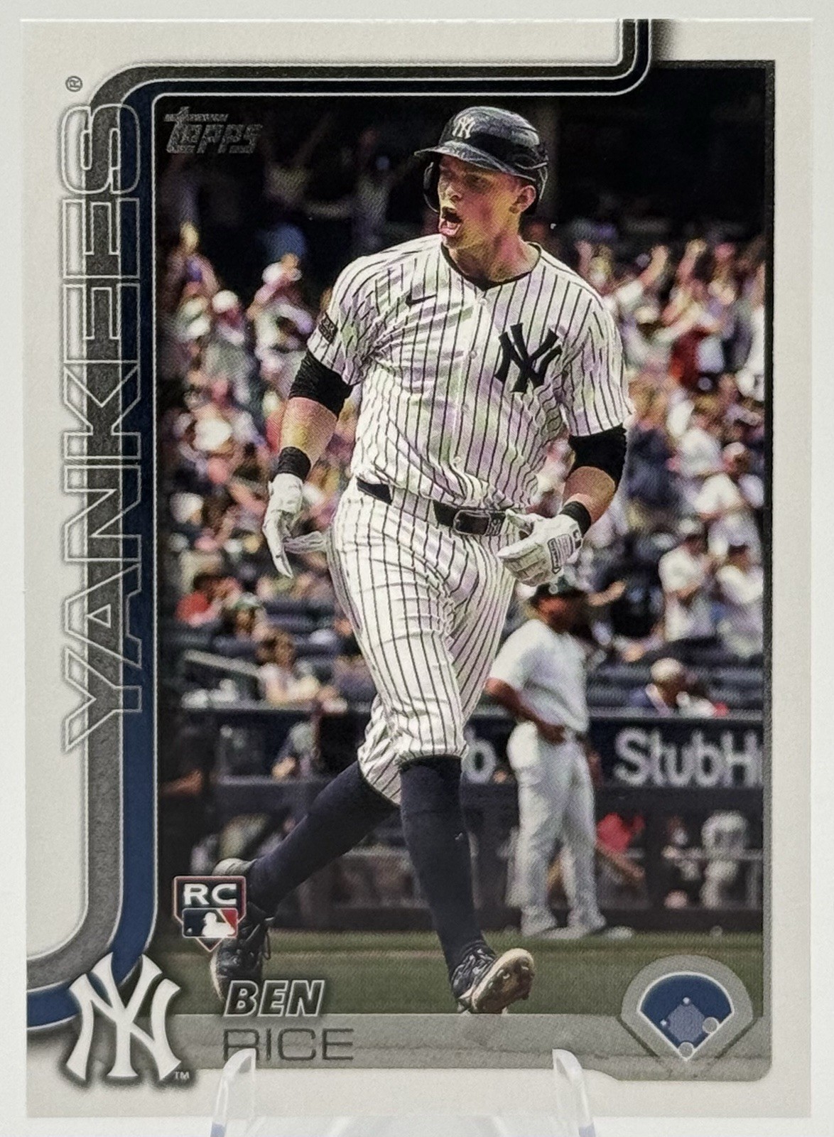 2025 Topps Series One Ben Rice Rookie New York Yankees RC #337