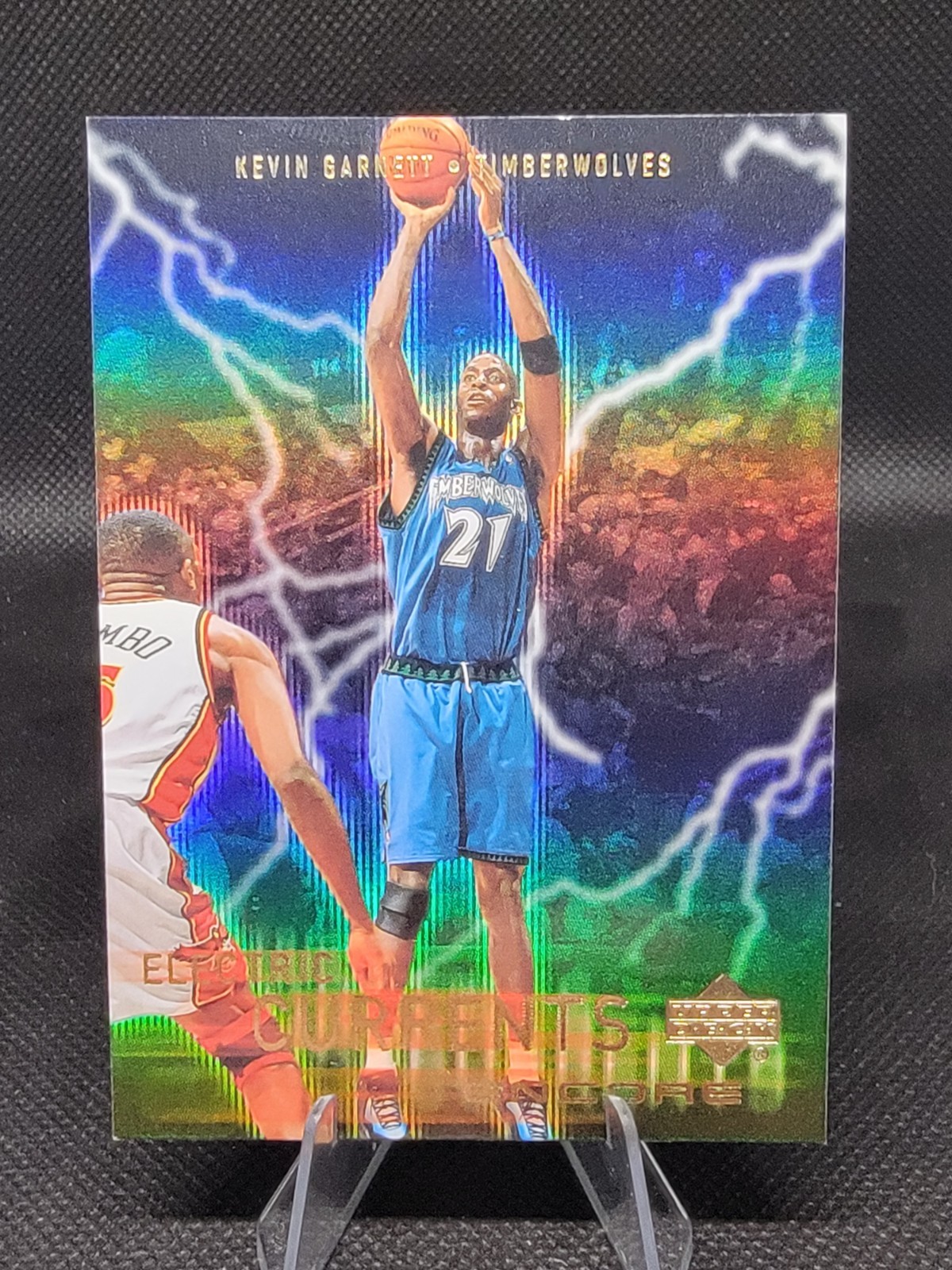 1999-00 Upper Deck Encore - Electric Currents Kevin Garnett #EC1 Timberwolves 1999-00 Upper Deck Encore - Electric Currents Kevin Garnett #EC1 Timberwolves