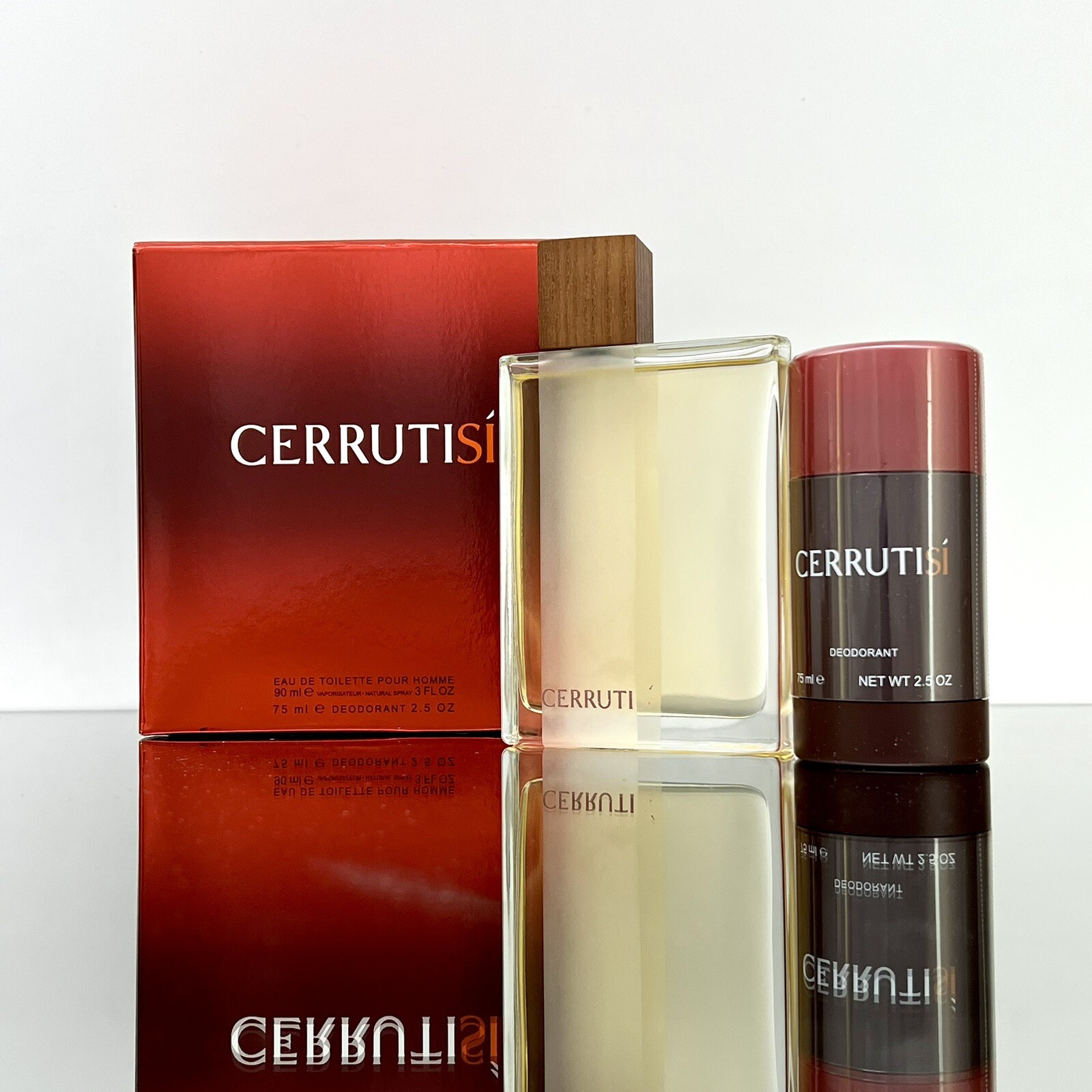 CERRUTI SI 2pc Men Set 3.0oz Eau De Toilette +2.5oz Deodorant stick CERRUTI SI 2pc Men Set 3.0oz Eau De Toilette +2.5oz Deodorant stick