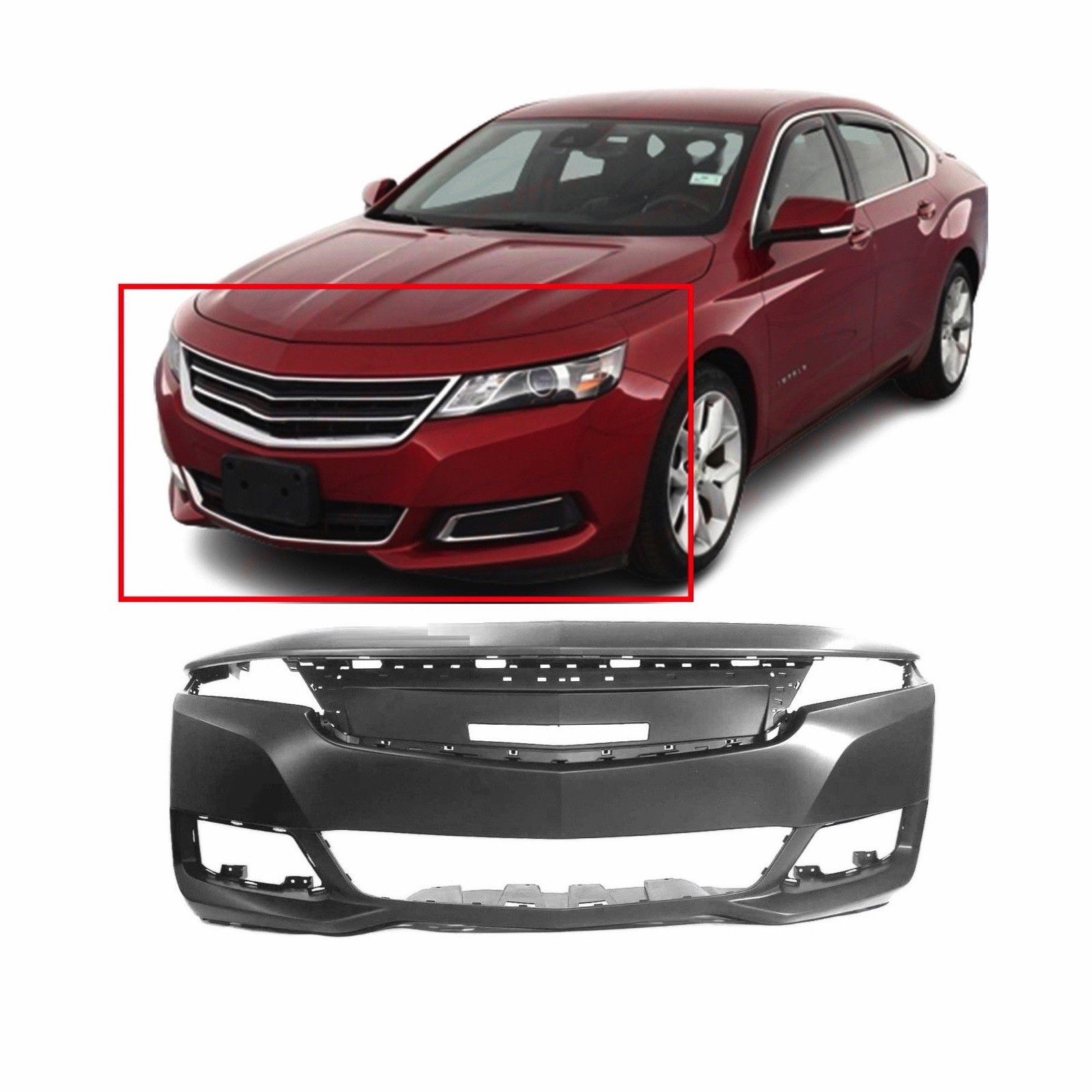 BUMPER COVER FOR CHEVROLET IMPALA 2014-2019 BUMPER COVER FOR CHEVROLET IMPALA 2014-2019