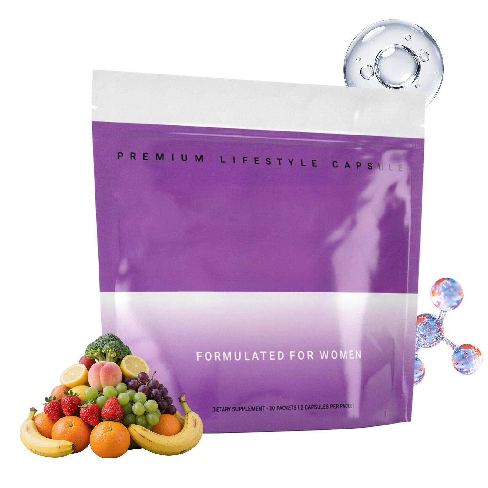 60ct Thrive Women's Premium Lifestyle Capsules Energy Booster Supplements