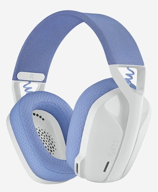 Logitech G435 Lightspeed & Bluetooth Gaming Headset White/Blue, No USB receiver Logitech G435 Lightspeed & Bluetooth Gaming Headset White/Blue, No USB receiver