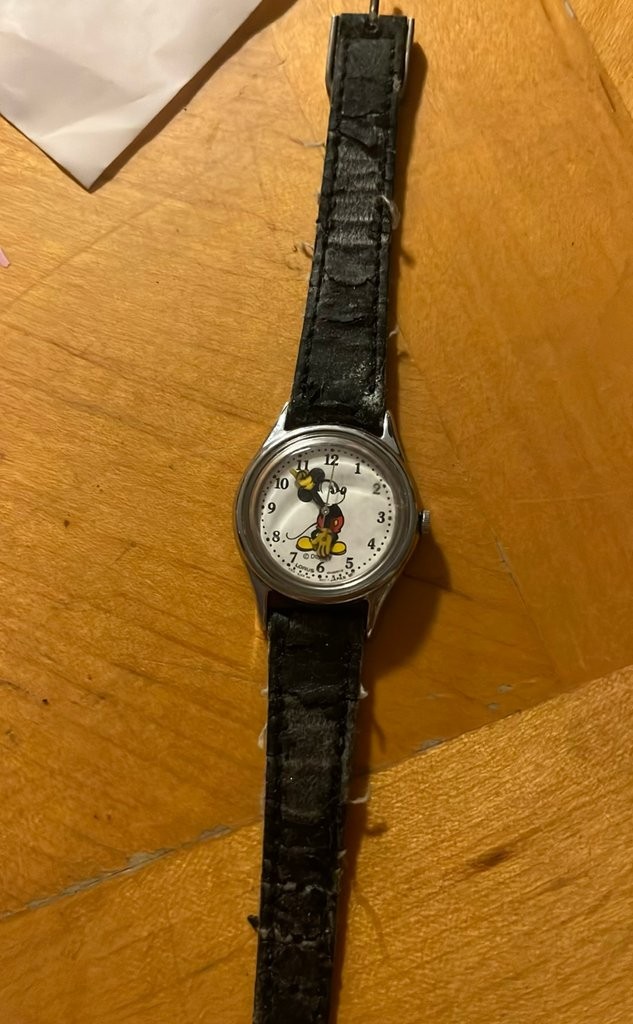 Vintage Mickey Mouse Wristwatch Vintage Mickey Mouse Wristwatch