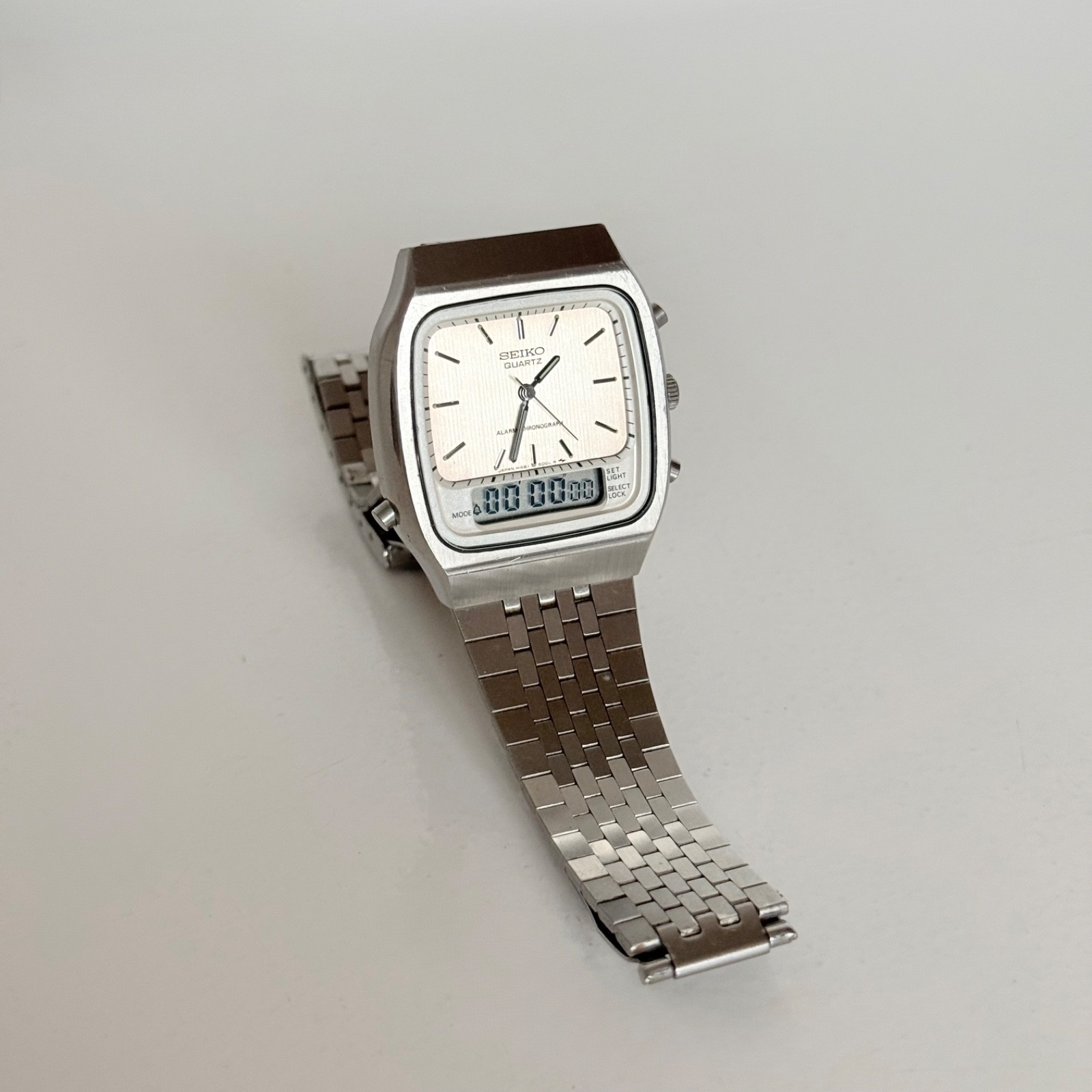 Vintage 1986 Seiko Ana-Digi Quartz Watch (H461-500A A0) Fully Working