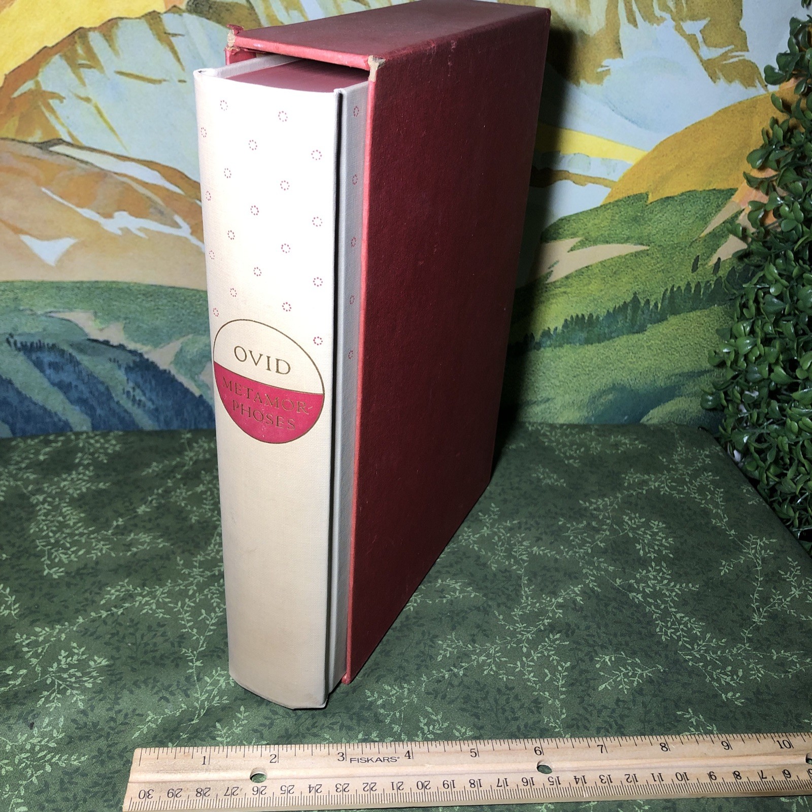 Ovid Metamorphoses 1961 Heritage Press Hans Erni Illustrated Slipcase VG