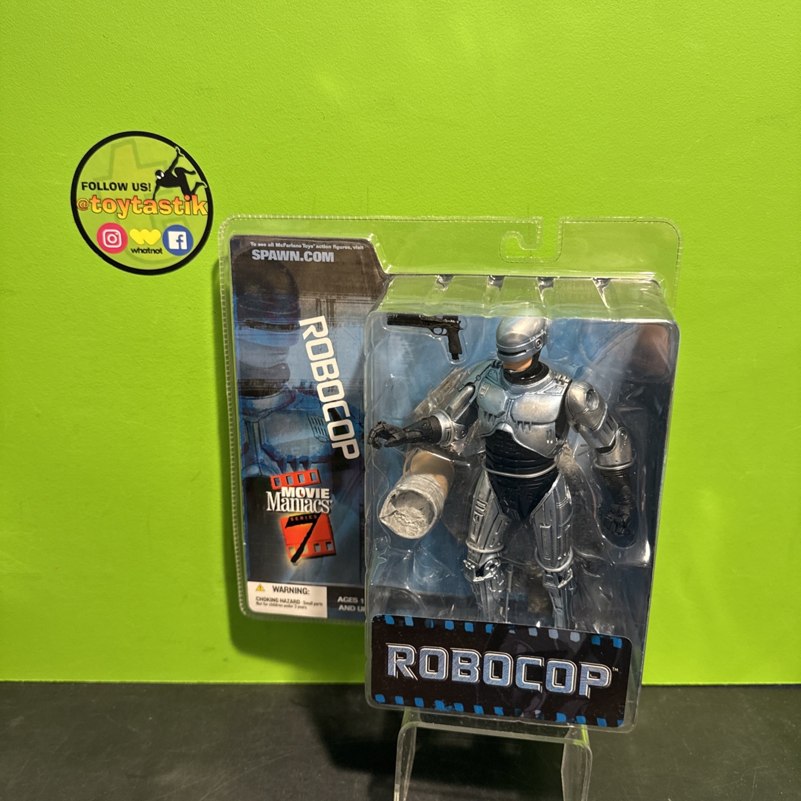 McFarlane Movie Maniacs Seris 7 Robocop 6 Inch Action Figure