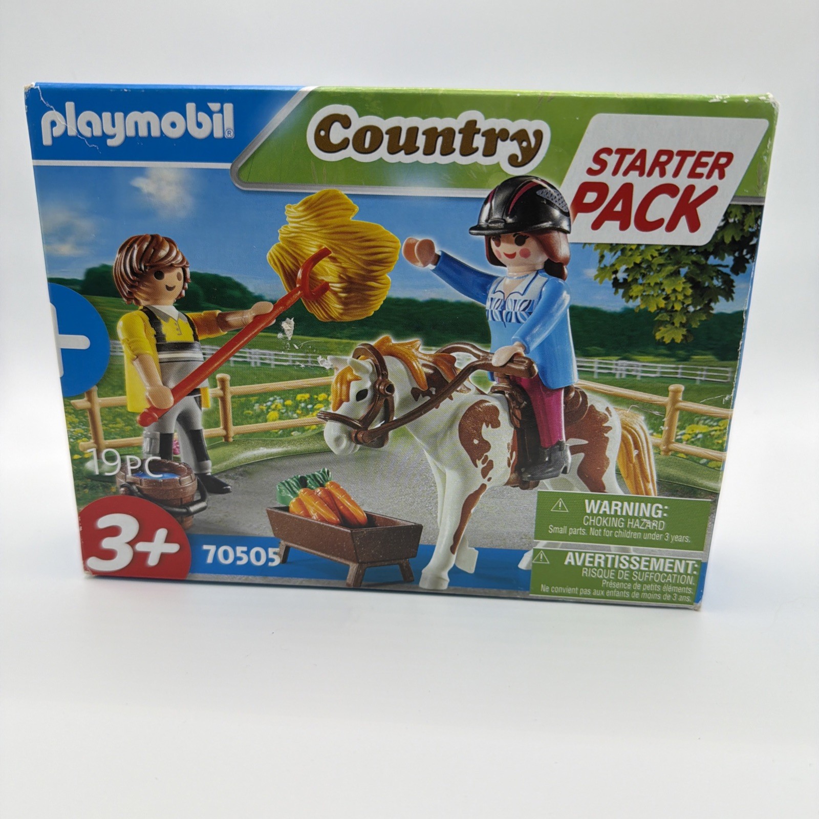 Playmobil Country 70505- Starter Pack Horseback Riding New in open box
