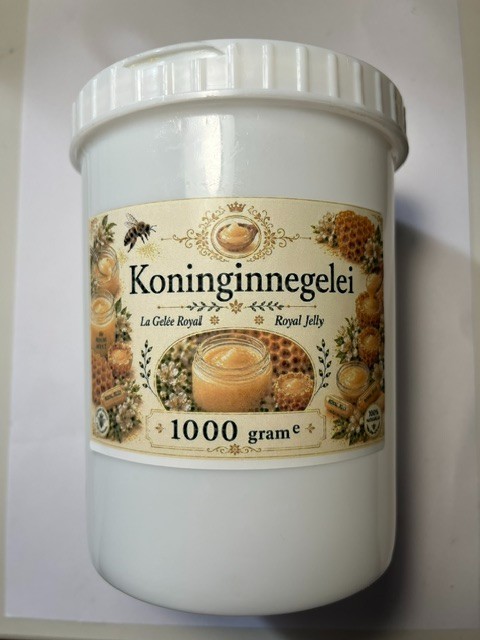Royal Jelly , La Gelée Royale , Jalea Reale , Pappa real  Fresh.  1000 gram