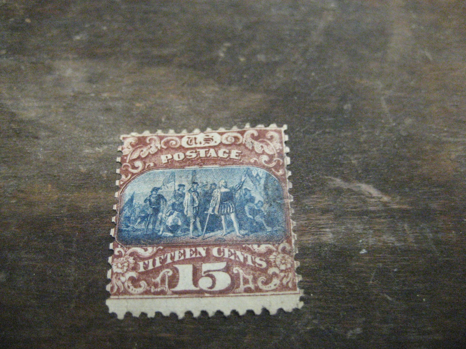 Us Stamp Scotts # 119 issued in 1869 unused great condition