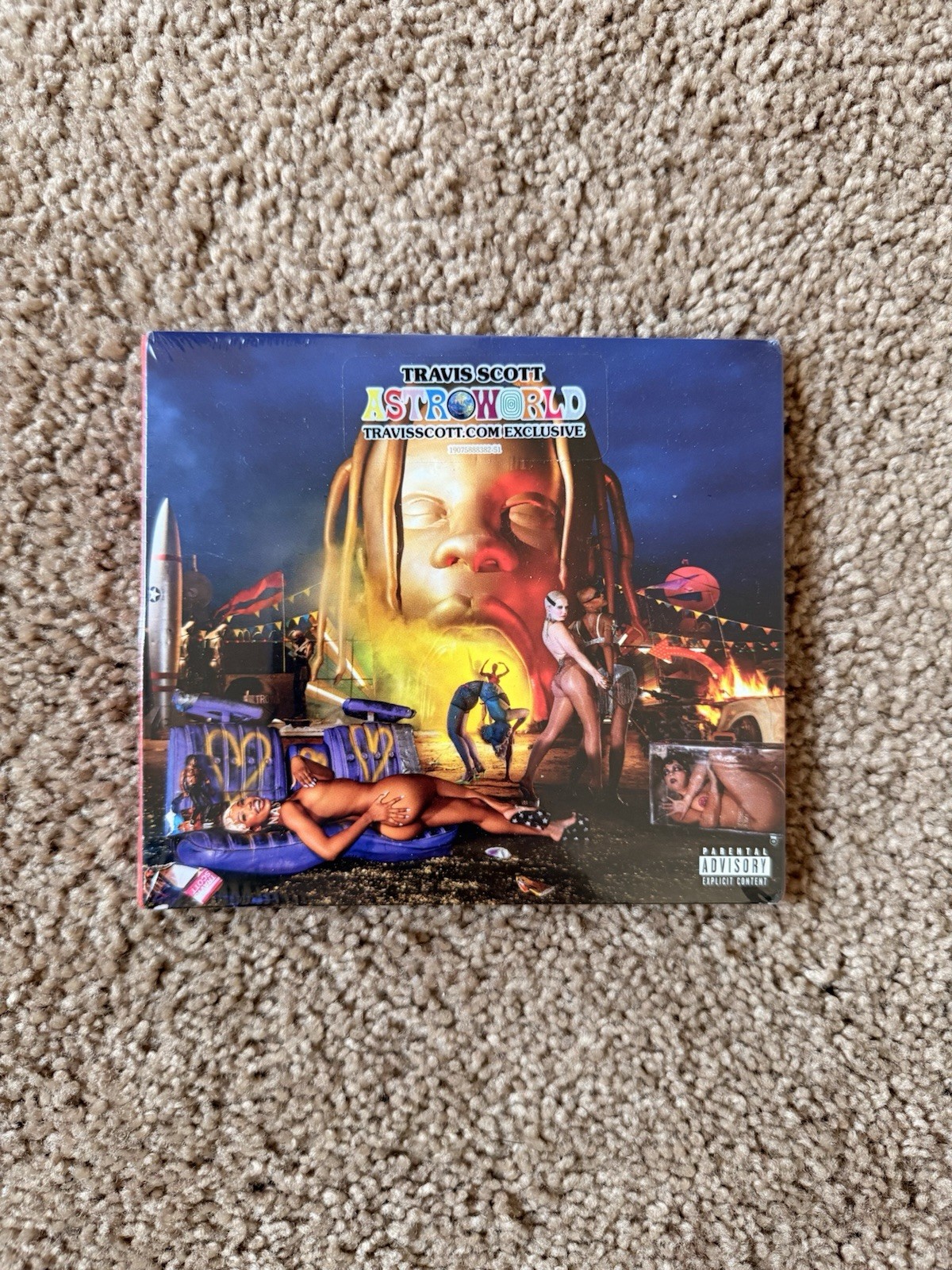Travis Scott Astroworld Deluxe CD After Hours Explicit EXCLUSIVE NEW SEALED