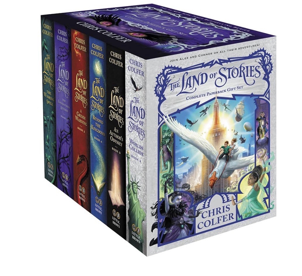 The Land of Stories Complete 6 Book Box Set Chris Colfer SEALED New Paperback