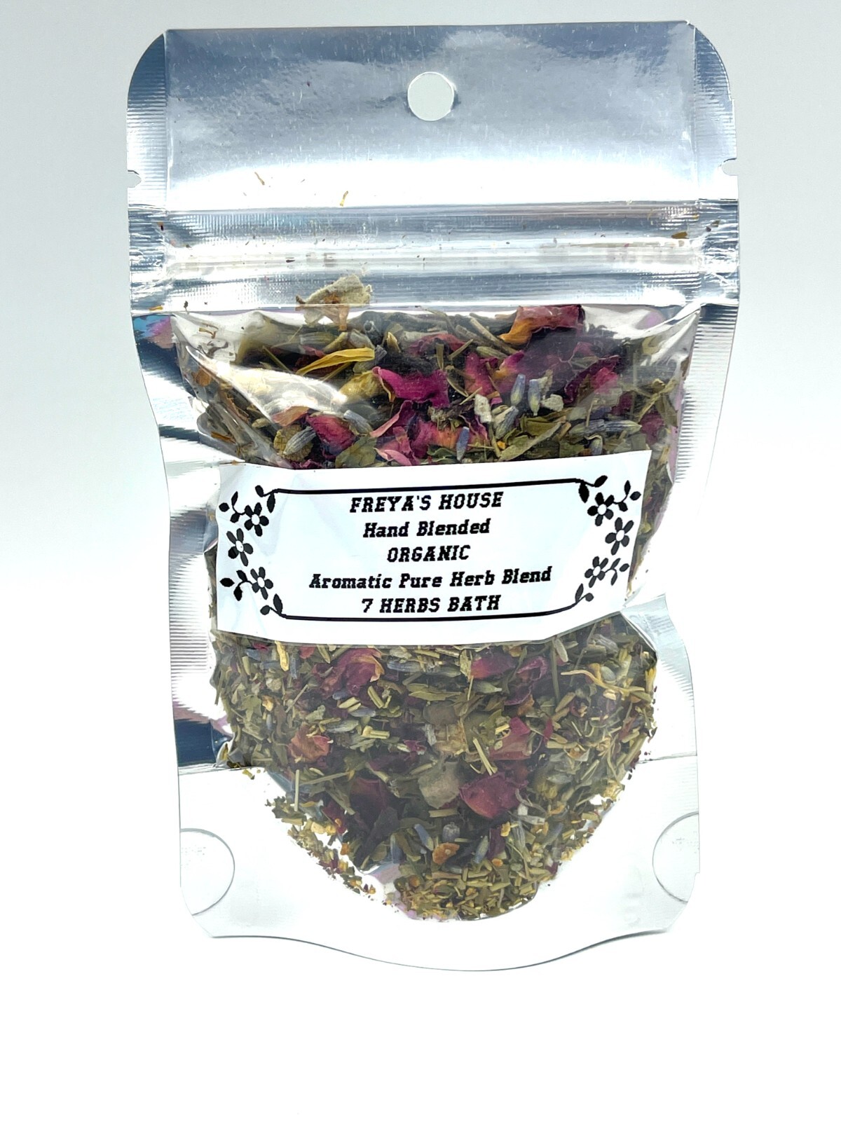 7 HERB PURE HERB BLEND Gambling, Good Luck, Wealth/ Hand Crafted/ Organic