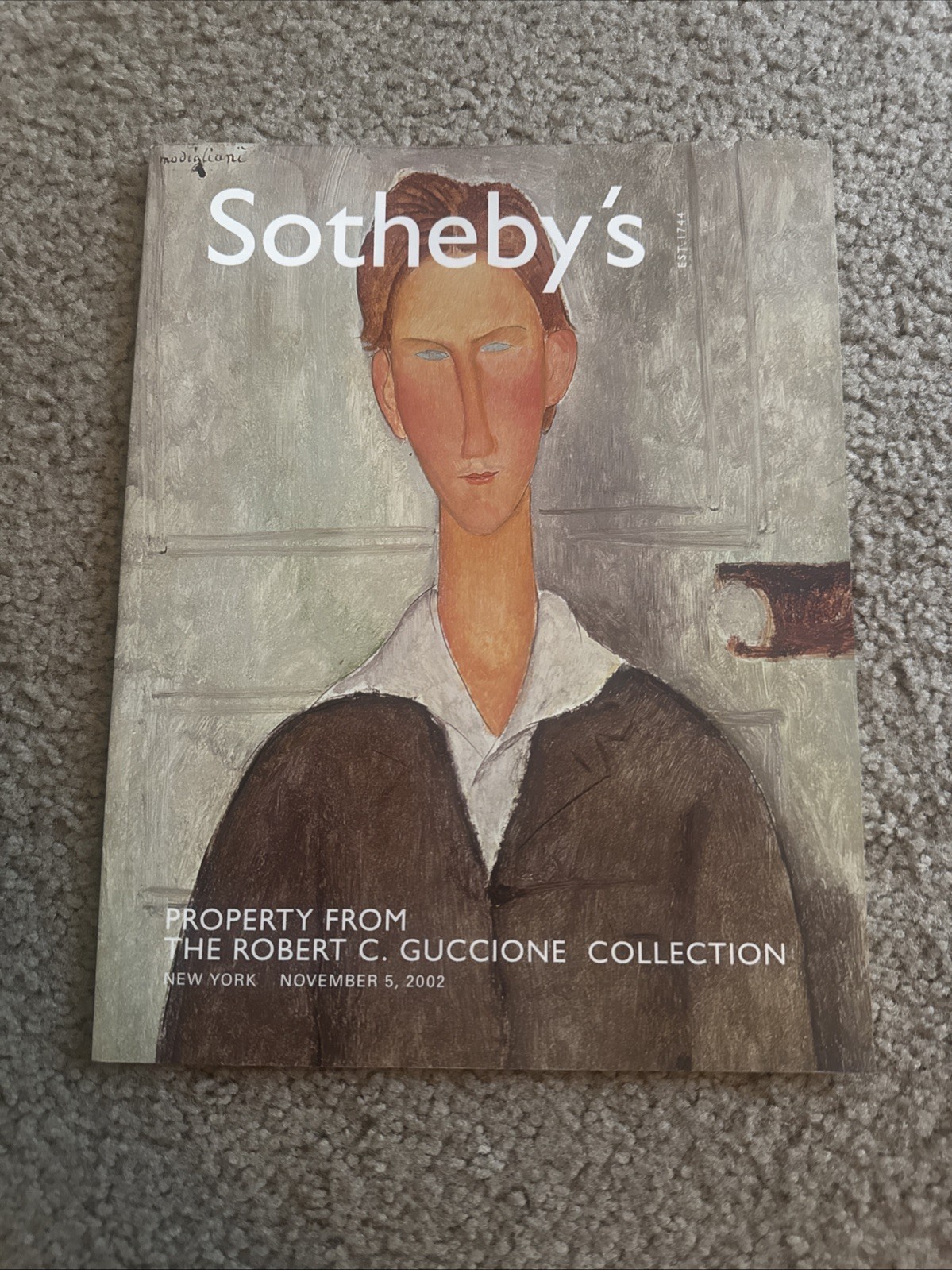 Sothebys Robert Guccione Collection November 2002 Auction Magazine Volume 2 Sothebys Robert Guccione Collection November 2002 Auction Magazine Volume 2