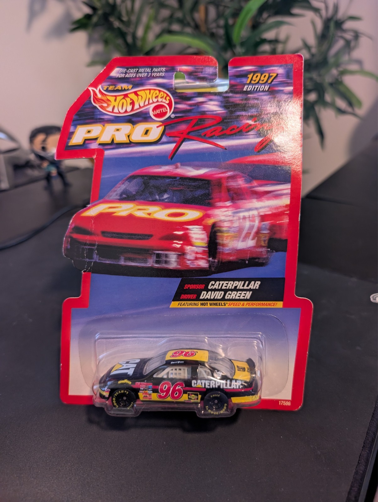 1997 Hot Wheels Pro Racing diecast car of David Green\'s #96 Monte Carlo 1997 Hot Wheels Pro Racing diecast car of David Green\'s #96 Monte Carlo