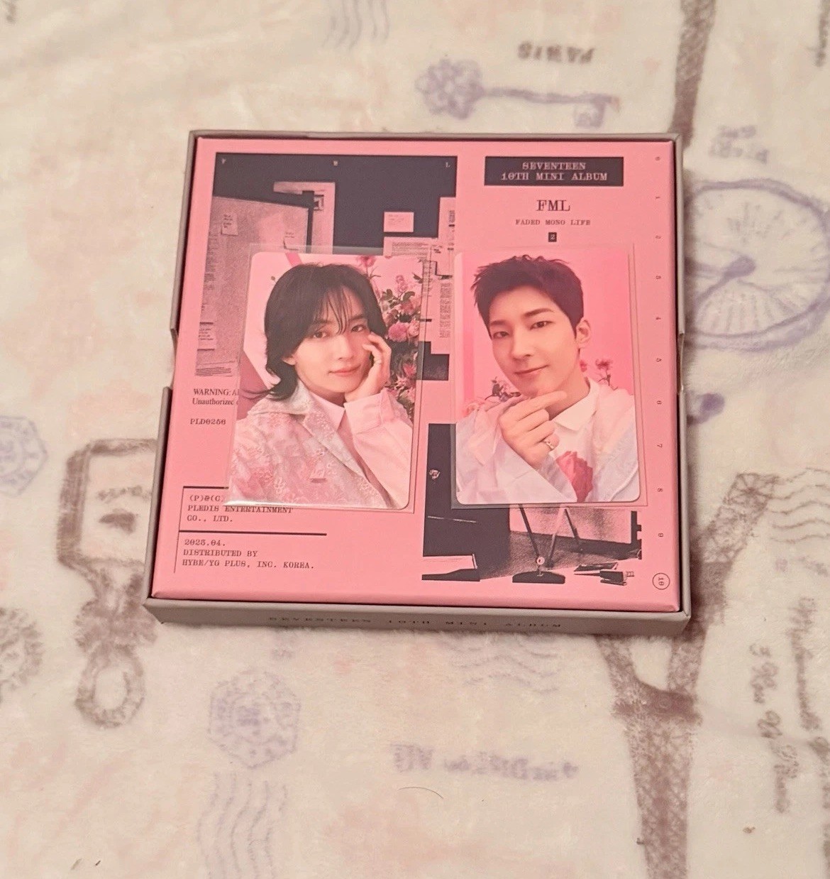 SEVENTEEN Jeonghan And Wonwoo Always Yours Photocards And FML Album