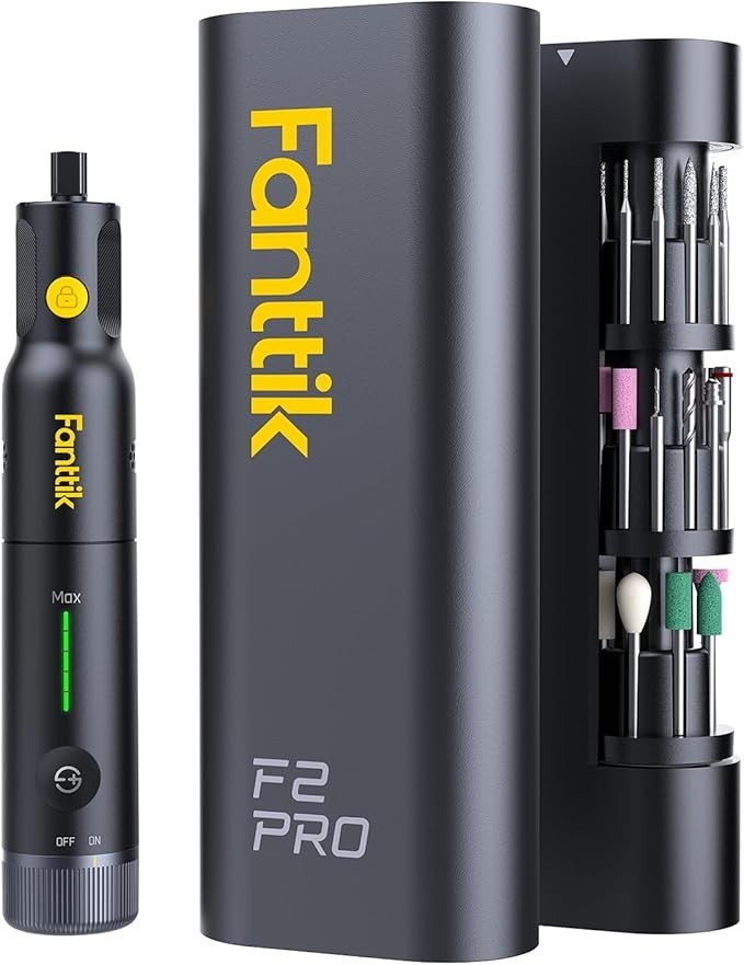 Fanttik F2 PRO Cordless Rotary Tool Kit Strong Magnetic Motor, Revostor Hub, 5 V
