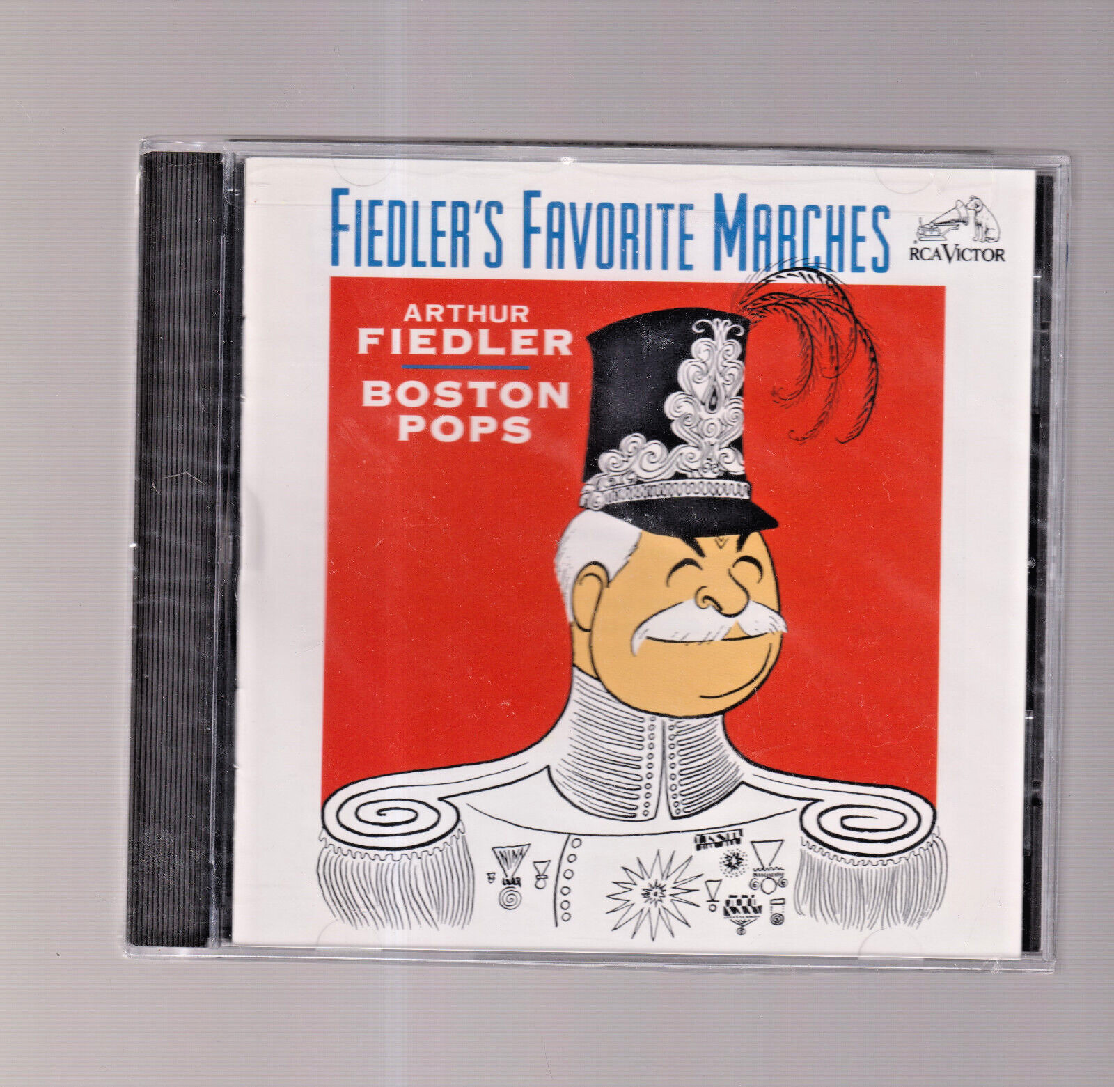 Fiedler's Favorite Marches by Arthur Fiedler (CD, RCA Victor) New Sealed #0924LU