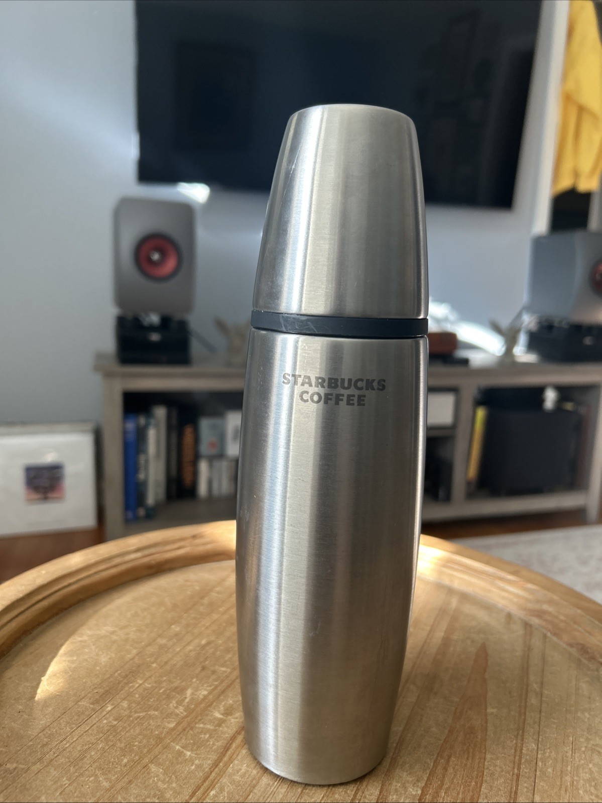 Starbucks Coffee 2006 Stainless Steel 17oz Bullet Thermos