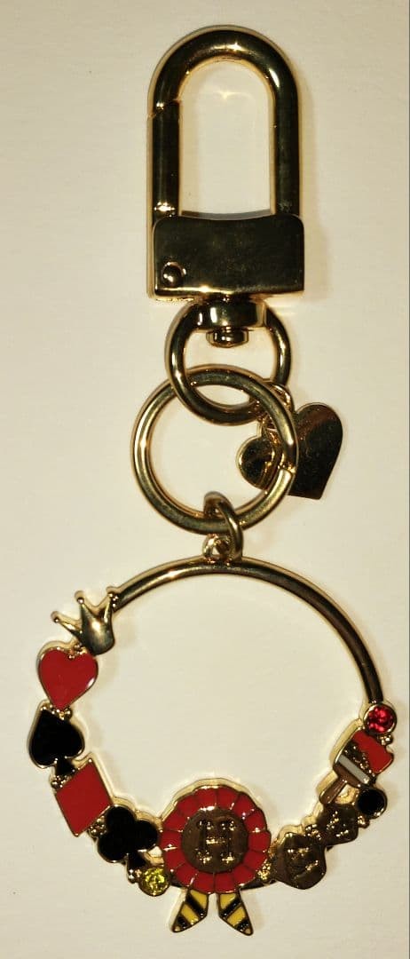 TwistedWonderland Heartslabyul Keyring Charm - Samantha Thavasa Petit Choice TwistedWonderland Heartslabyul Keyring Charm - Samantha Thavasa Petit Choice