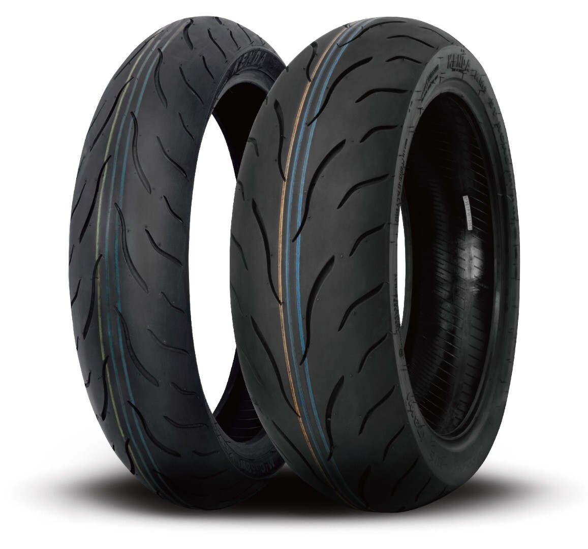 Kenda KM1 120/70ZR17 180/55ZR17 Front Rear Tire Set Motorcycle Tires KM001