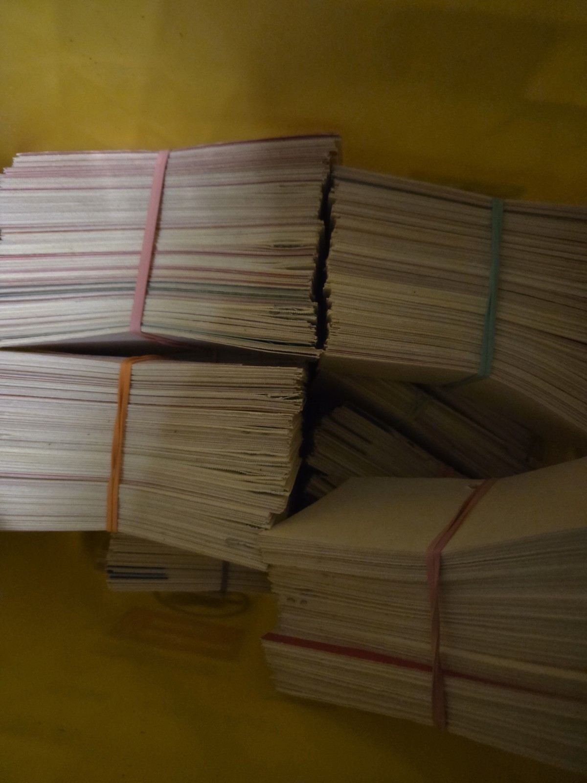 Vintage Library Catalog Cards Randomized Lot Of 100 Great For Crafting And Art 