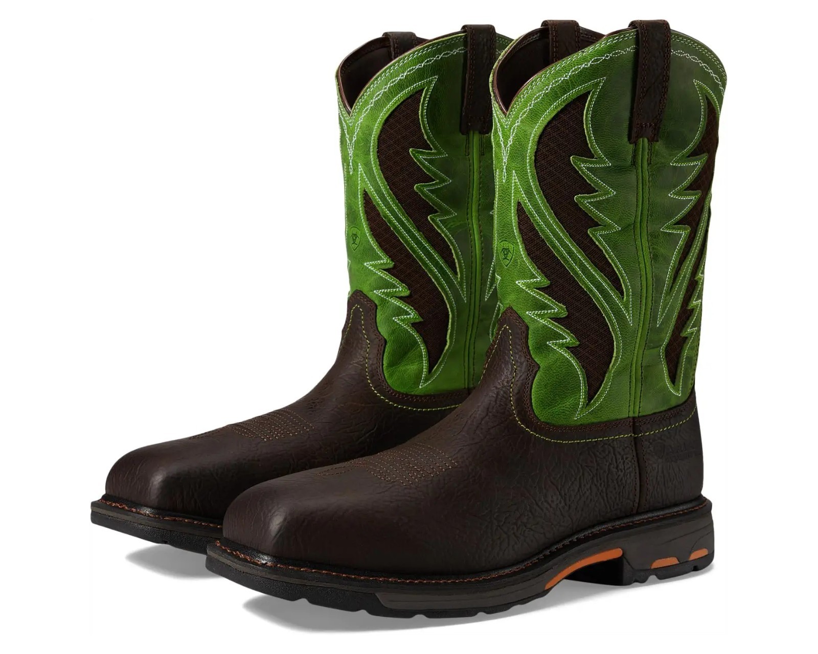 Ariat Work Workhog Wide Square Toe Venttek Composite Toe Men's Bruin Brown M