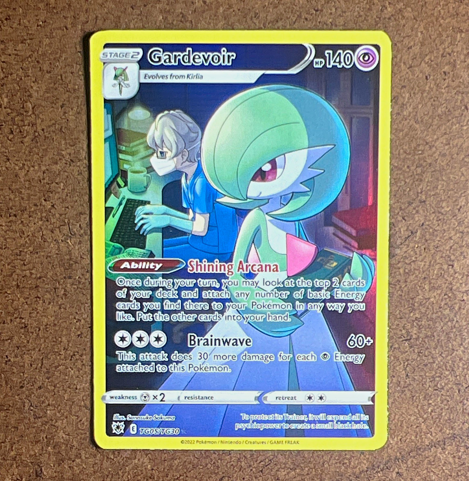 Pokémon TCG Gardevoir Astral Radiance Trainer Gallery TG05/TG30 Regular 2022 Pokémon TCG Gardevoir Astral Radiance Trainer Gallery TG05/TG30 Regular 2022