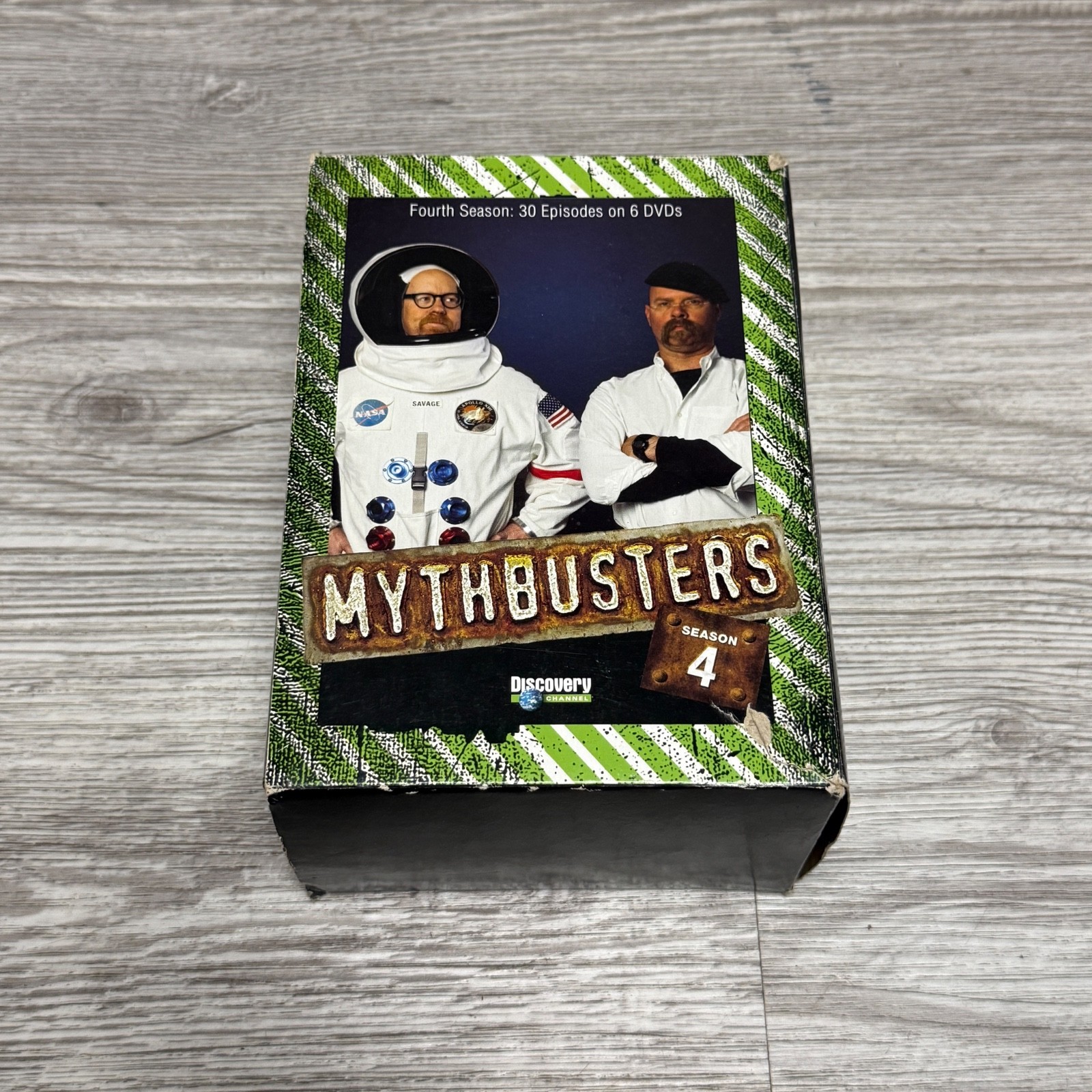 Mythbusters Complete Fourth Season 4 (DVD 2012) 6-Disc Box Set Discovery Channel