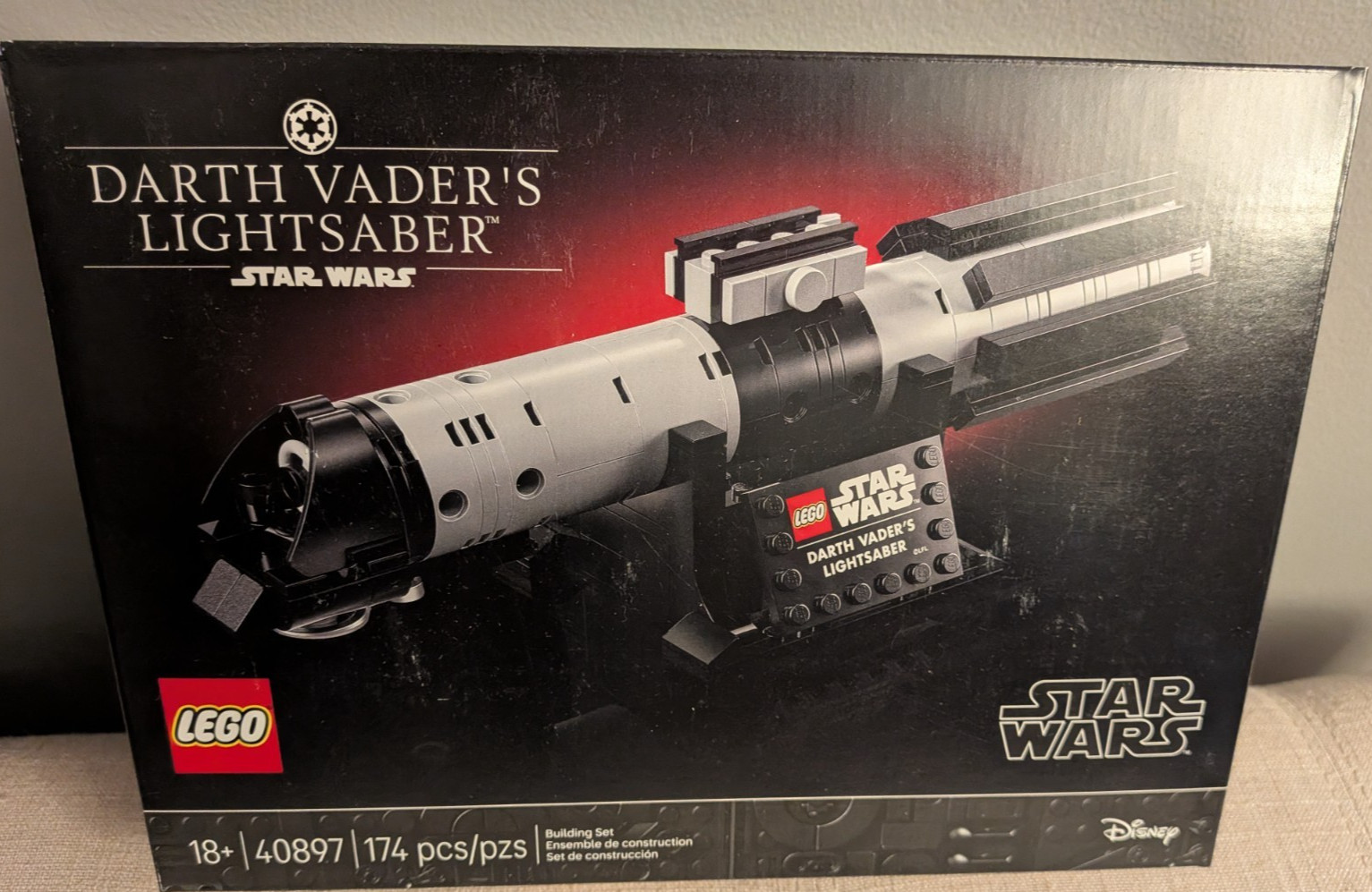 LEGO Star Wars Darth Vader\'s Lightsaber GWP (40897) - NEW / SEALED