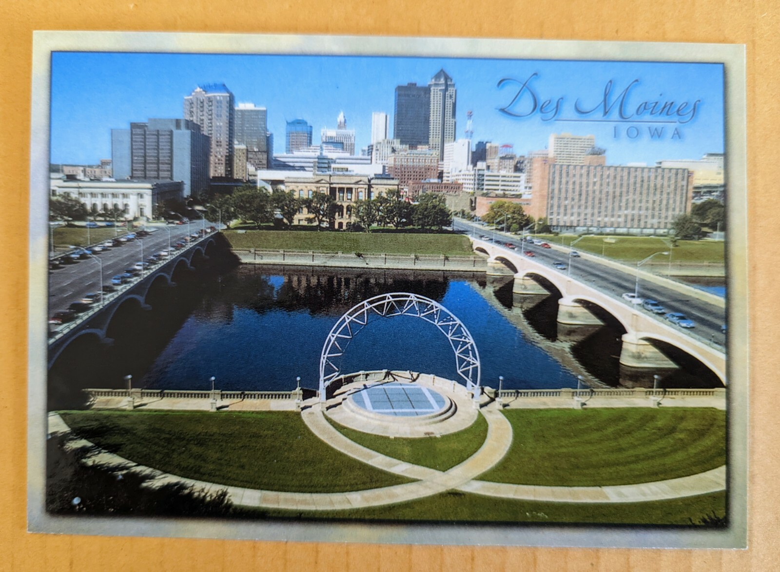 Postcard IA: Iowa, Des Moines