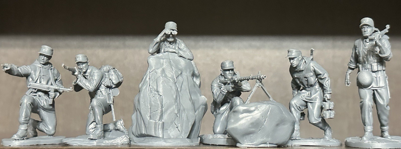 HANOMAK German soldiers Mountain infantry Edelweiss WW2 1:32 New Set # 2