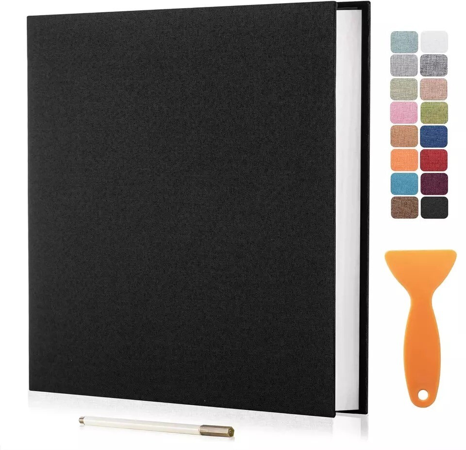 Large Photo Album Self Adhesive Scrapbook Album for 4×6 5×7 8×10 Pictures DIY Ma Large Photo Album Self Adhesive Scrapbook Album for 4×6 5×7 8×10 Pictures DIY Ma