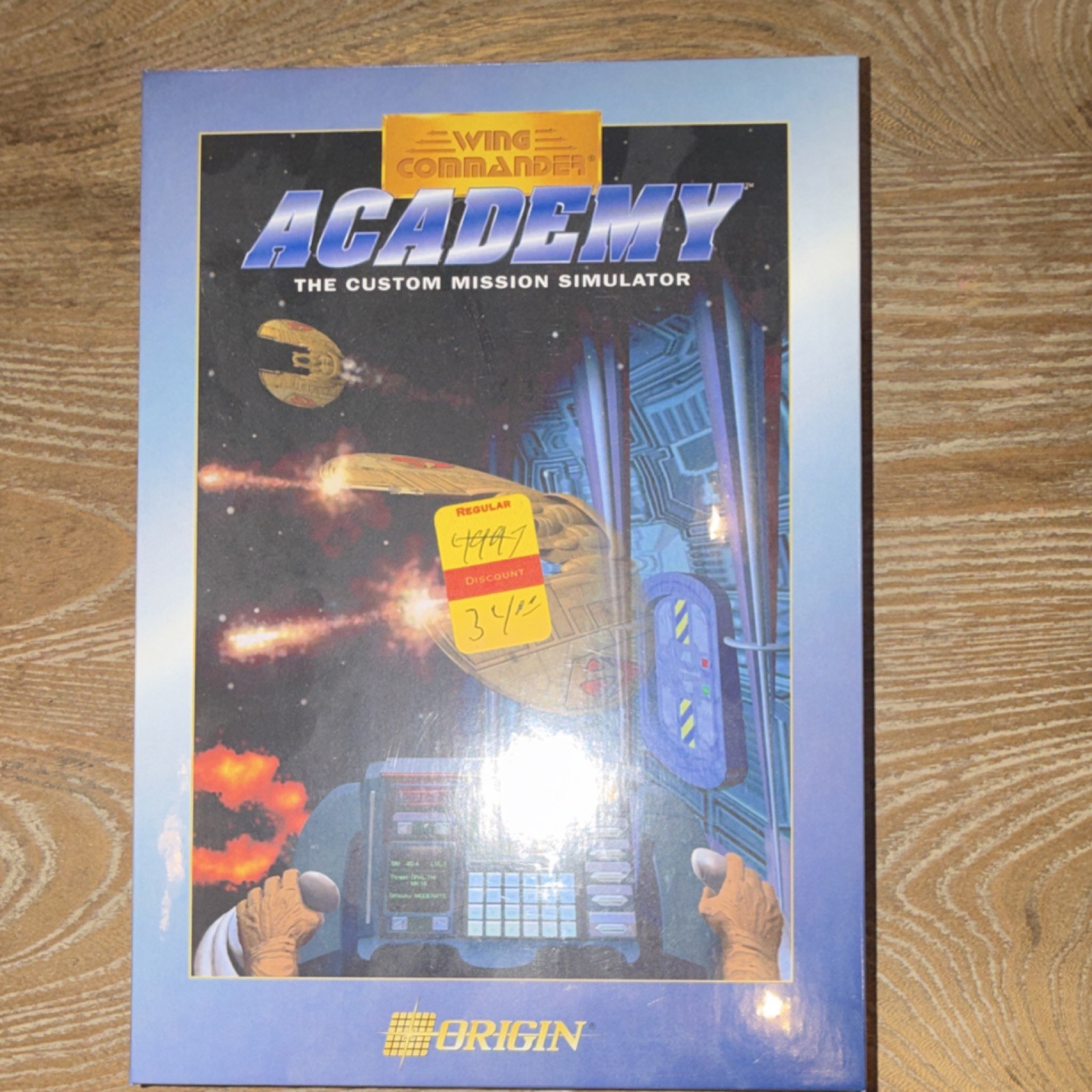 SEALED Origin Wing Commander Academy Custom Mission Simulator MS-DOS 3.5 SEALED Origin Wing Commander Academy Custom Mission Simulator MS-DOS 3.5