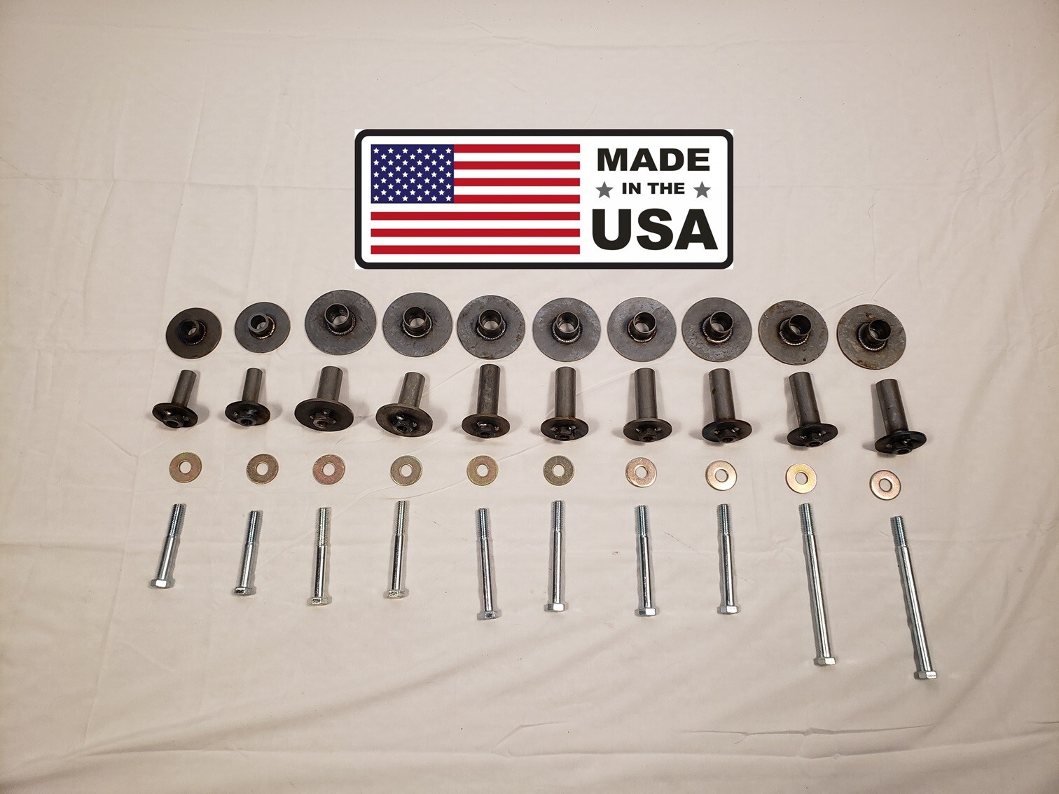 1980-1996 Ford Bronco Body Mount Hardware Kit 40 Pieces Fits Prothane 6-107