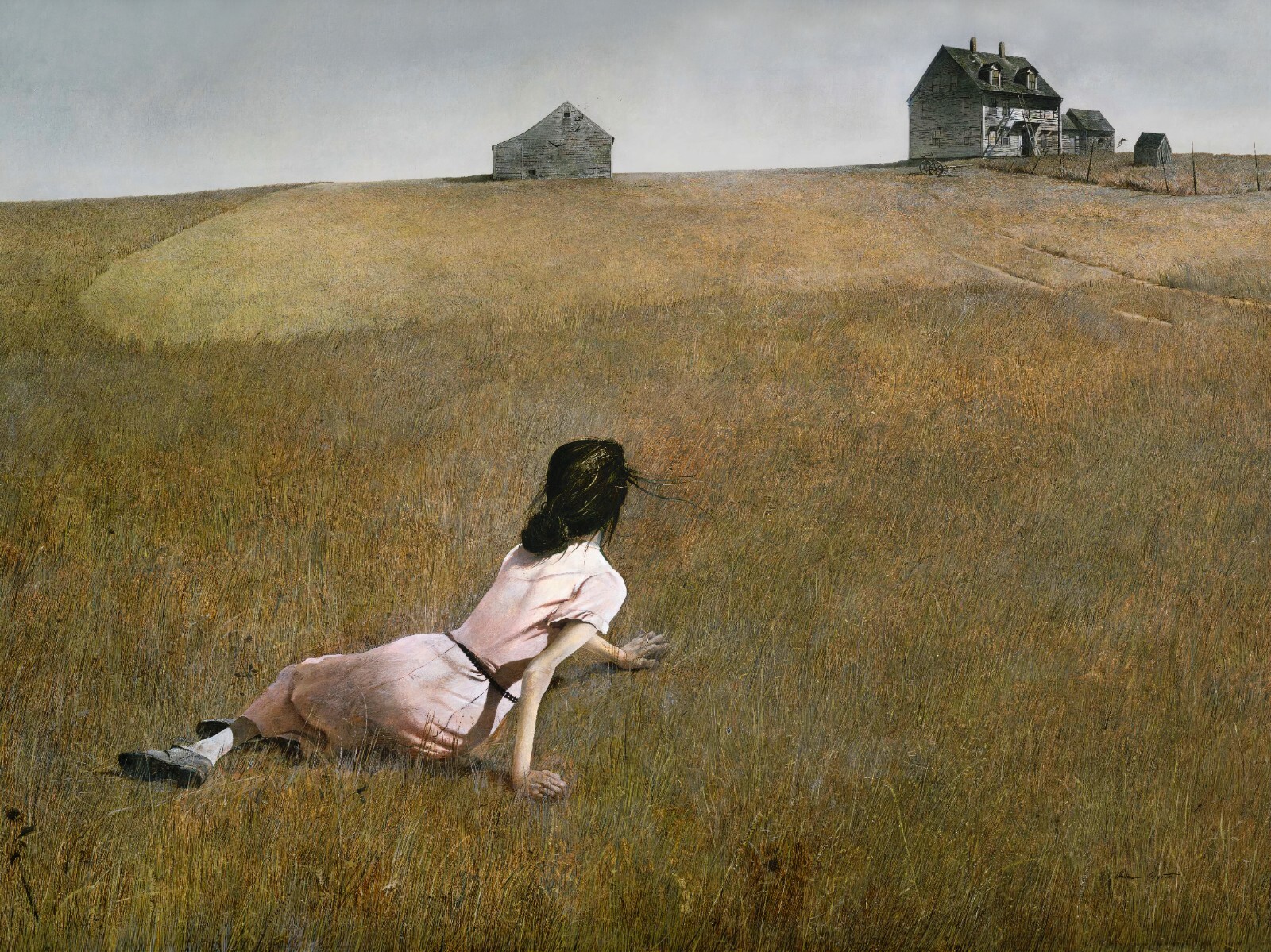 Andrew Wyeth: Christina\'s World 22x30 Archival Quality Fine Art Print