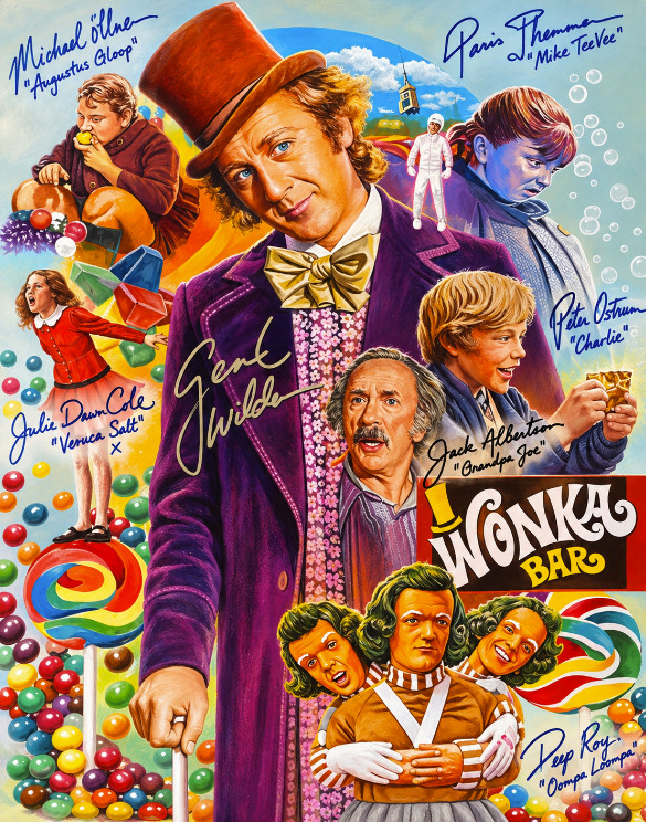 Gene Wilder WILLY WONKA Signature Photo Reprint 8x10 Movie Legend RP