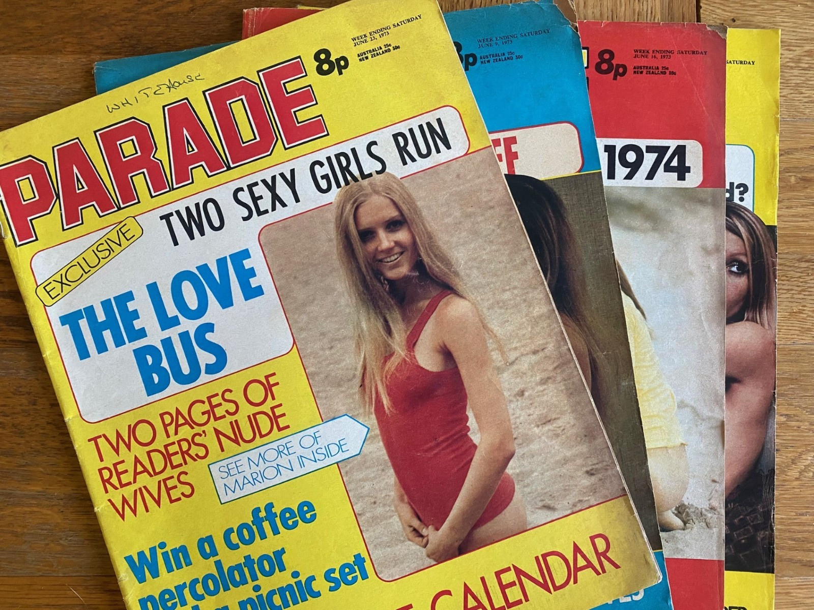 Vintage Parade Magazines x 4 (June 1973) Vintage Parade Magazines x 4 (June 1973)