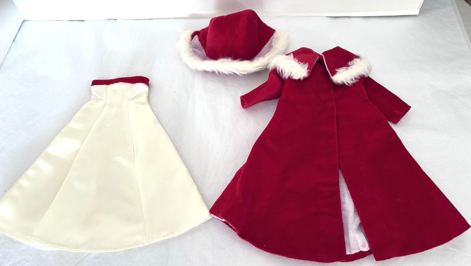 Vintage 1950\'s Mary Hoyer 3 Piece Set Clothes Coat, Gown, Hat for 14\