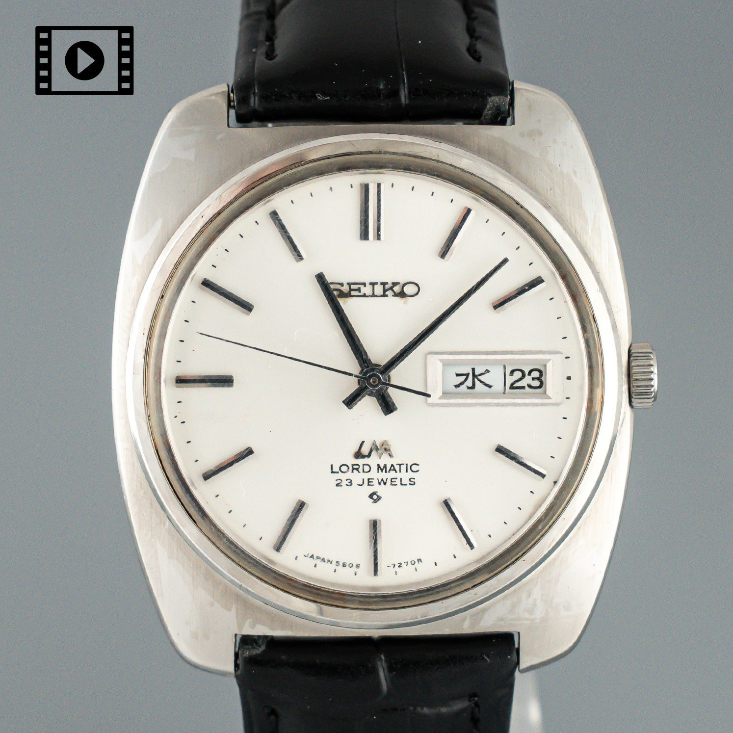 OH Serviced Seiko Lord Matic 5606-7130 [US Stock] Vtg 1970 Men\'s Automatic Watch
