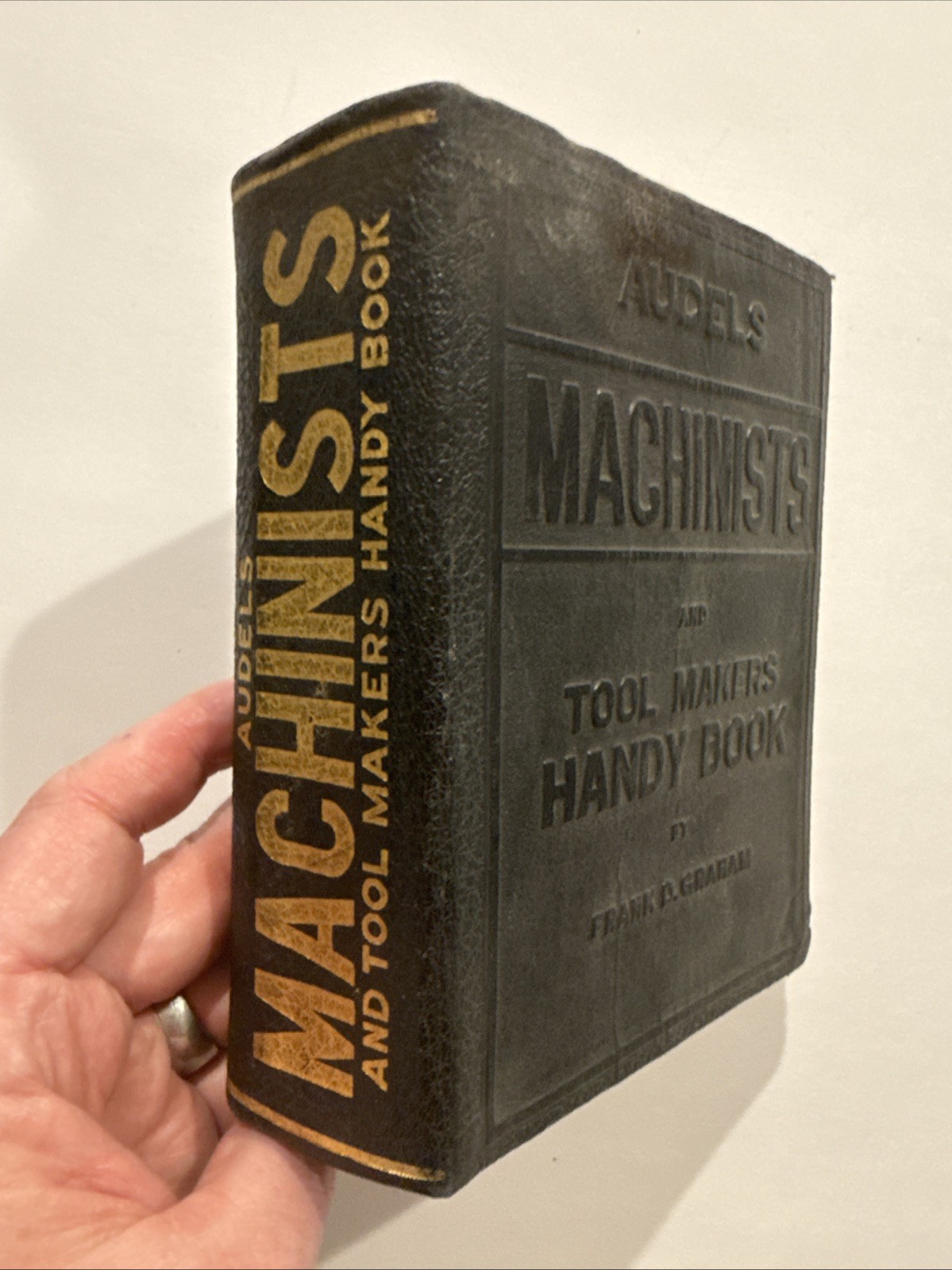 Vintage Audels Machinists & Tool Makers Handy Book 1941 FIRST EDITION EX