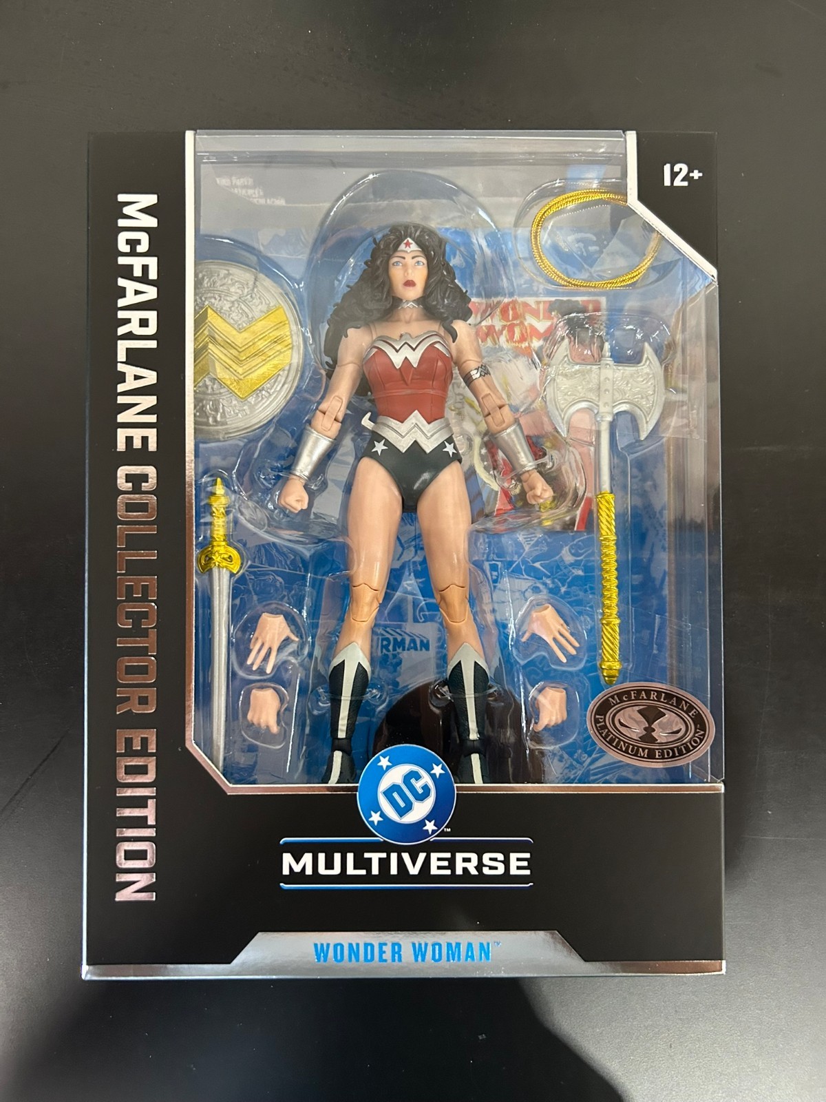 New McFarlane DC Multiverse Collector Edition #61 Wonder Woman Platinum Chase New McFarlane DC Multiverse Collector Edition #61 Wonder Woman Platinum Chase